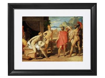 Achilles empfängt in seinem Zelt die Gesandten von Agamemnon – 1801
