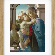 Jungfrau und Kind mit einem Engel – 1475