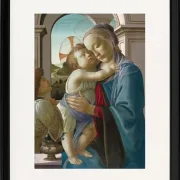 Jungfrau und Kind mit einem Engel – 1475