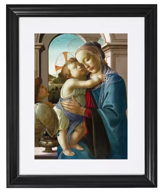 Jungfrau und Kind mit einem Engel – 1475