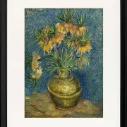 Kaiserliche Fritillarien in einer Kupfervase - 1887