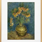 Kaiserliche Fritillarien in einer Kupfervase - 1887