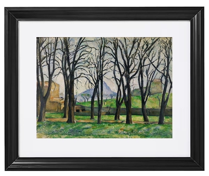 Chestnut Trees at Jas de Bouffan - 1885