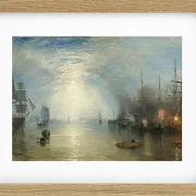 Keelmen, die im Mondlicht Kohlen hieven - 1835