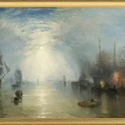 Keelmen, die im Mondlicht Kohlen hieven - 1835