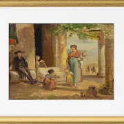 Kind lernt laufen - 1859