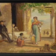 Kind lernt laufen - 1859