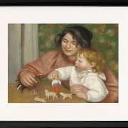 Kind mit Spielzeug - 1896