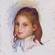 Kind mit braunem Haar - 1888