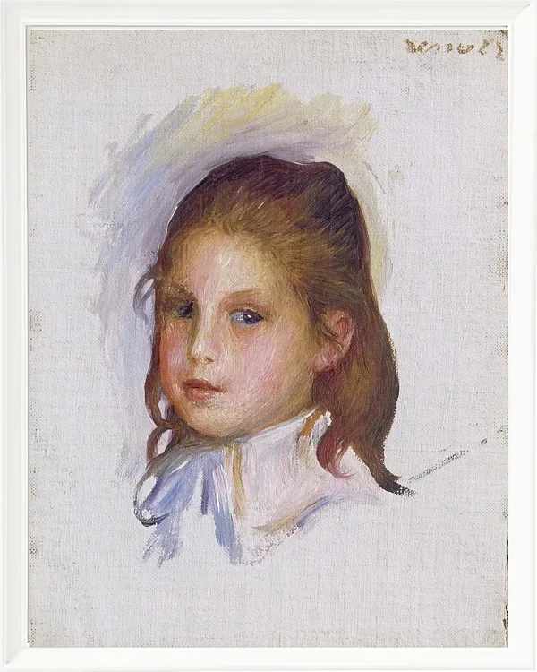 Kind mit braunem Haar - 1888