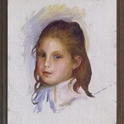 Kind mit braunem Haar - 1888