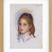 Kind mit braunem Haar - 1888