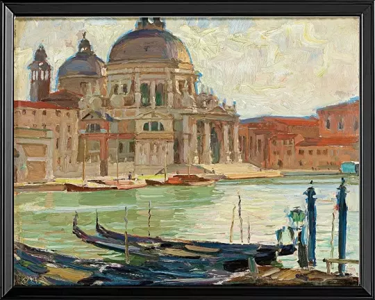 Kirche in Venedig - 1923