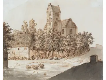 Kirche von Lyngby - 1795