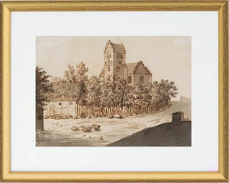 Kirche von Lyngby - 1795