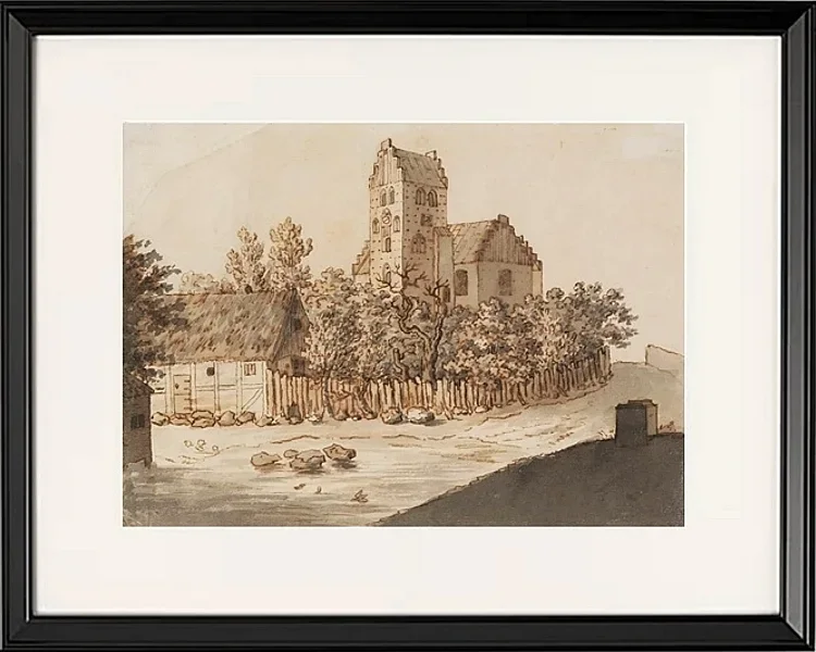 Kirche von Lyngby - 1795