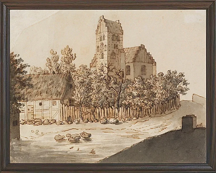 Kirche von Lyngby - 1795