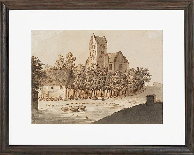 Kirche von Lyngby - 1795