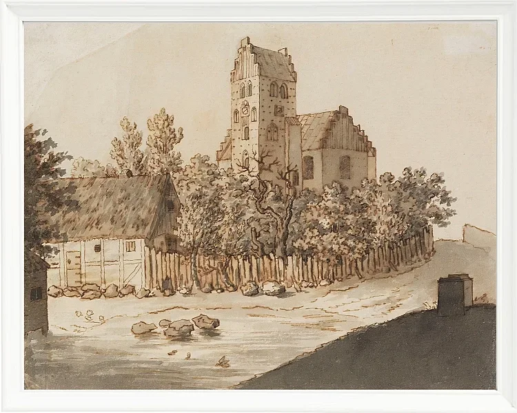 Kirche von Lyngby - 1795