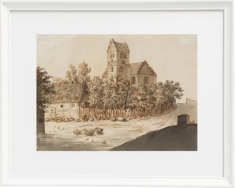 Kirche von Lyngby - 1795