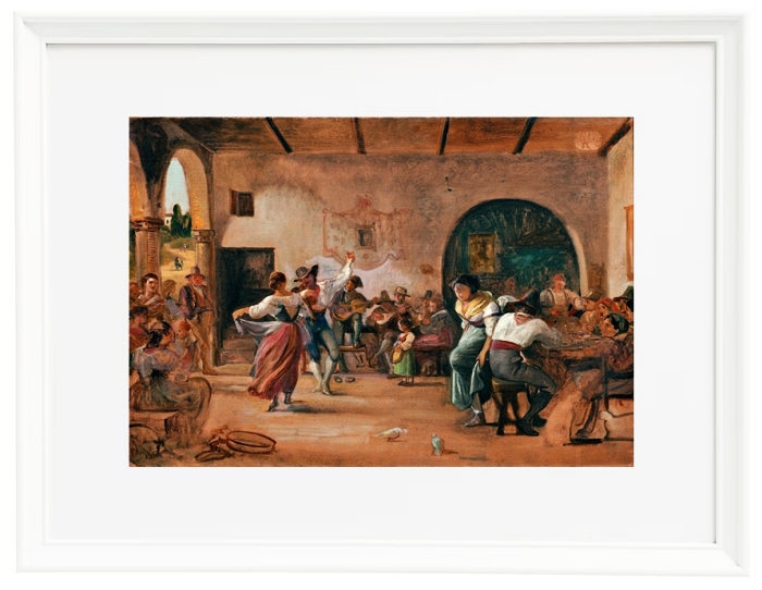 Tanz in einer Osteria – 1860