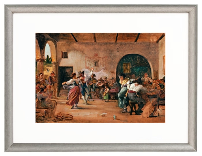 Tanz in einer Osteria – 1860