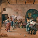 Tanz in einer Osteria – 1860