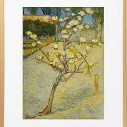 Kleiner Birnbaum in Blüte - 1888