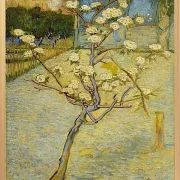 Kleiner Birnbaum in Blüte - 1888