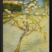 Kleiner Birnbaum in Blüte - 1888