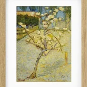 Kleiner Birnbaum in Blüte - 1888