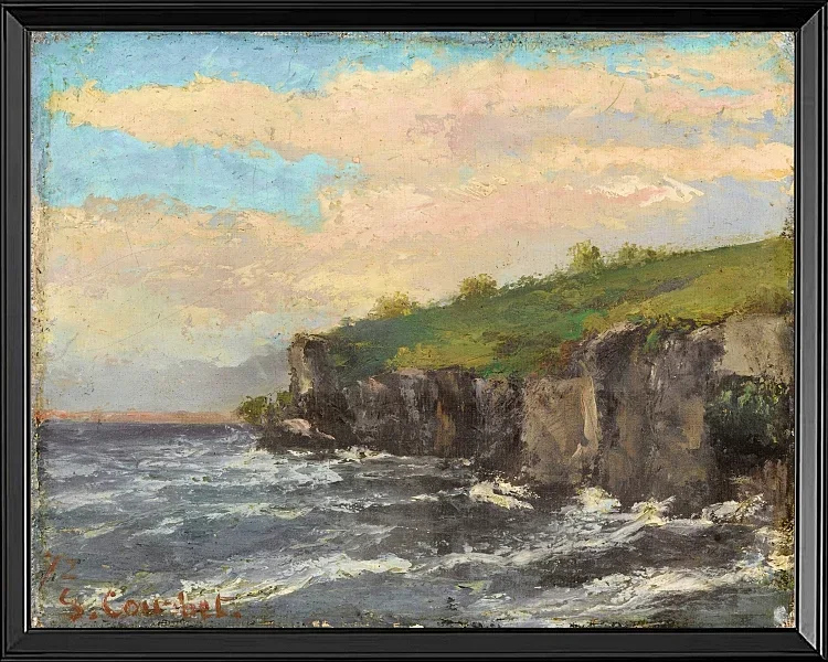 Klippe am Wasser - 1868