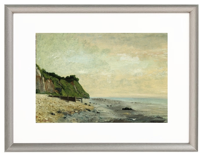 Cliffs on the Sea Coast - 1865