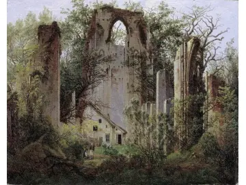 Klosterruine Eldena - 1824