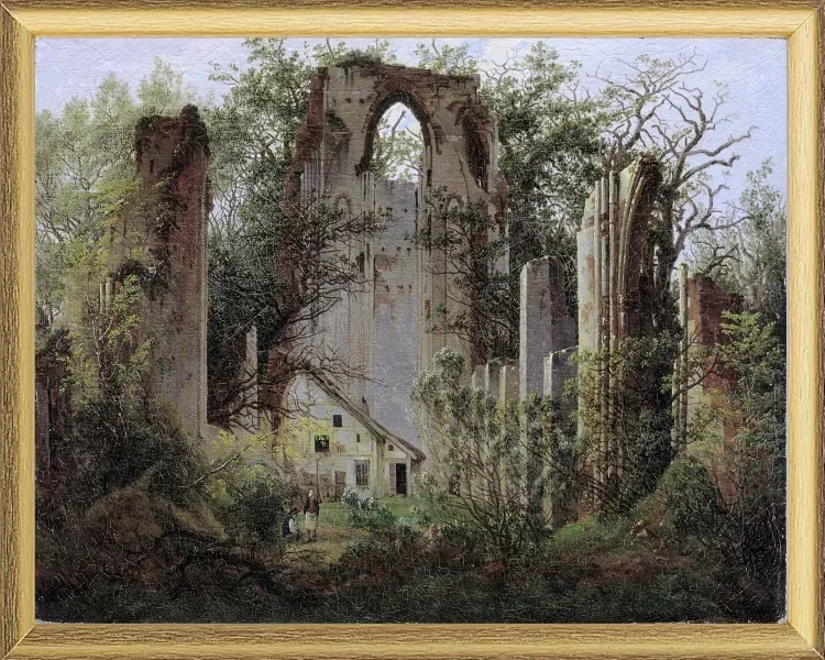 Klosterruine Eldena - 1824