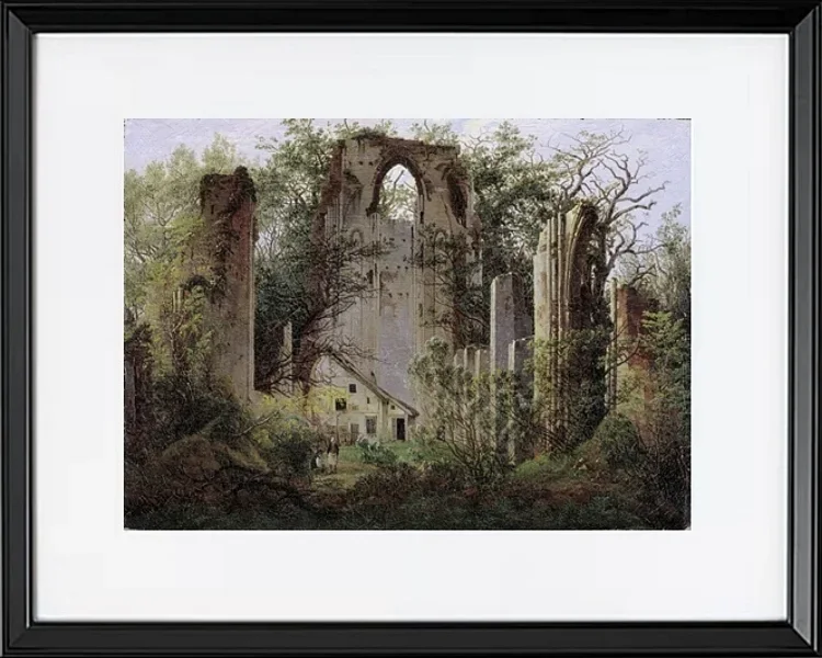 Klosterruine Eldena - 1824