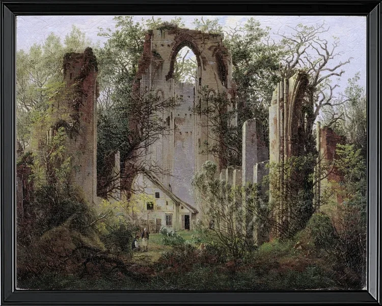 Klosterruine Eldena - 1824