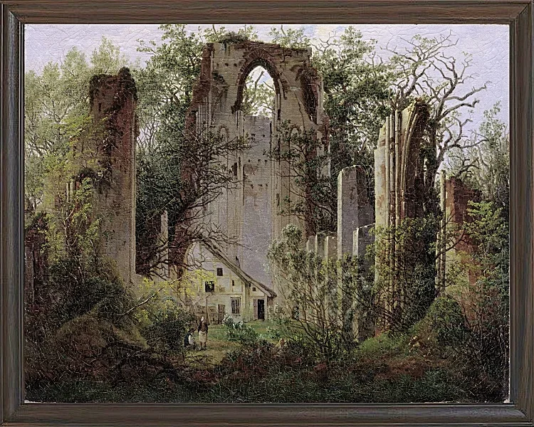 Klosterruine Eldena - 1824