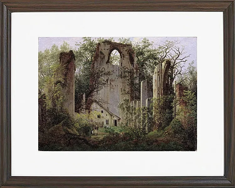 Klosterruine Eldena - 1824