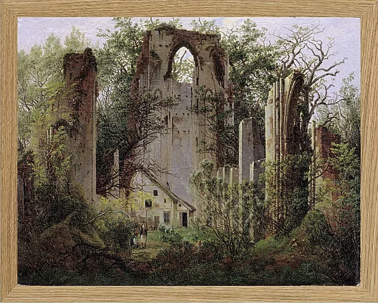 Klosterruine Eldena - 1824