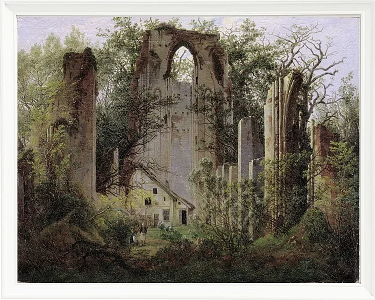 Klosterruine Eldena - 1824