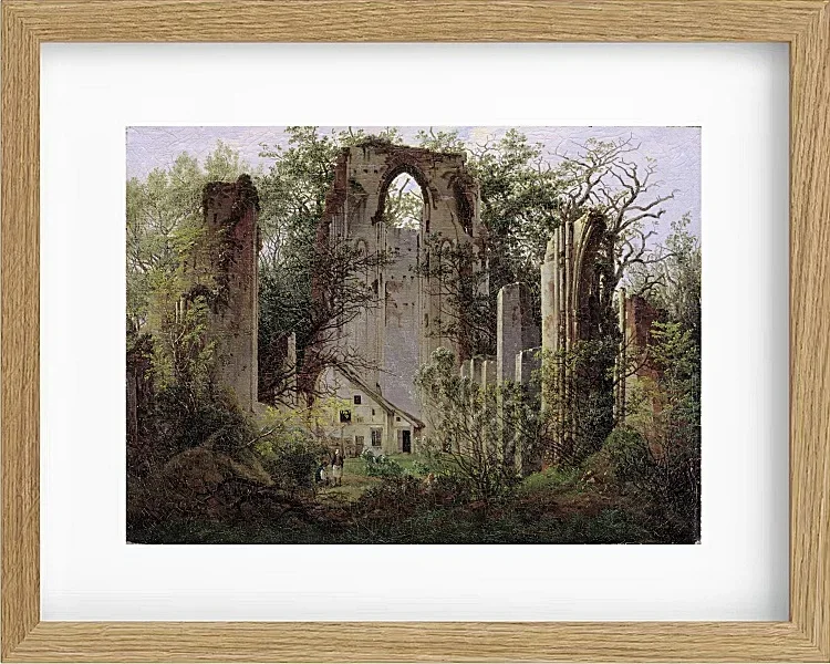 Klosterruine Eldena - 1824