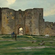 Königin Tor in Aigues-Mortes – 1867