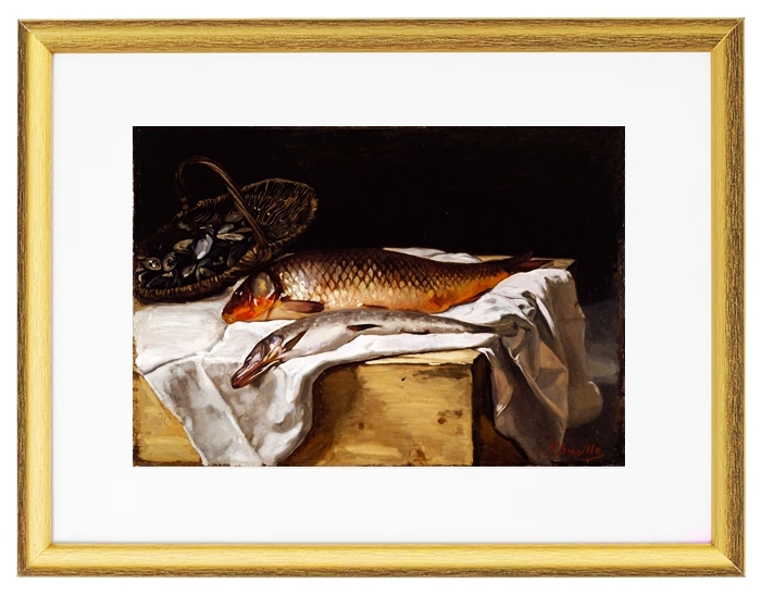 Still Life with Fish - 1866