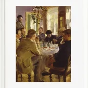 Künstleressen im Brøndum’s Hotel – 1883