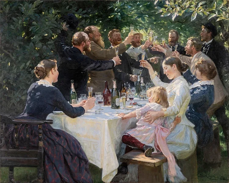 Künstlerfest, Skagen – 1887