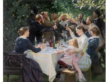 Künstlerfest, Skagen – 1887