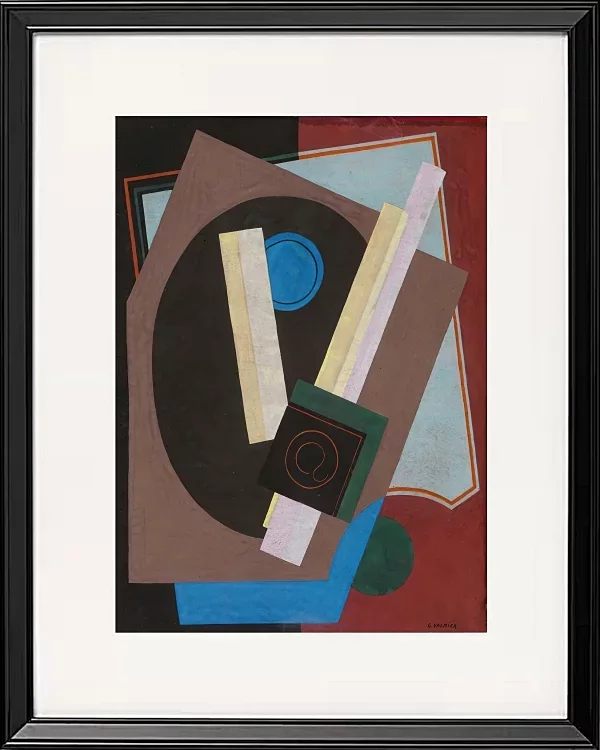 Komposition, dekorativt motiv - 1925