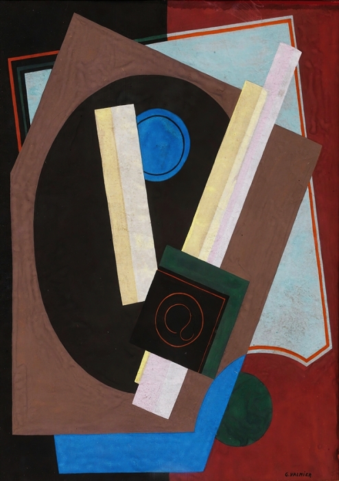 Komposition, dekoratives Motiv - 1925