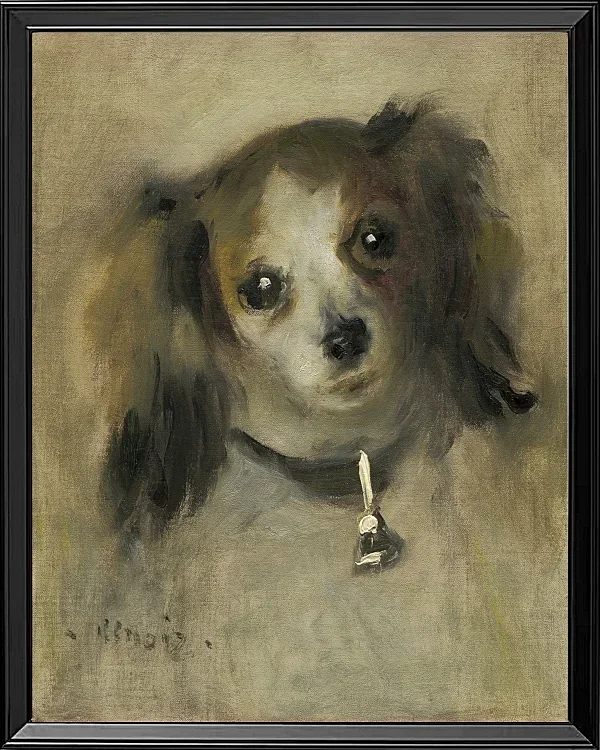 Kopf eines Hundes – 1870